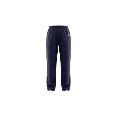 Be Athletica Women's Blue Varsity Athletica Wide-leg Pants - Midnight
