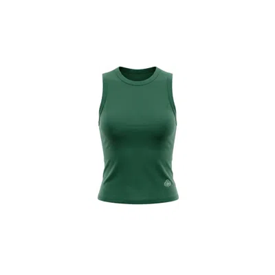 Be Athletica Women's Green Be One Eighty Classic Tank - Forest