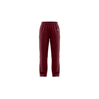 Be Athletica Women's Purple / Red Varsity Athletica Wide-leg Pants - Garnet In Brown