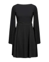 Be Blumarine Woman Mini Dress Black Size 10 Polyester, Elastane In Black