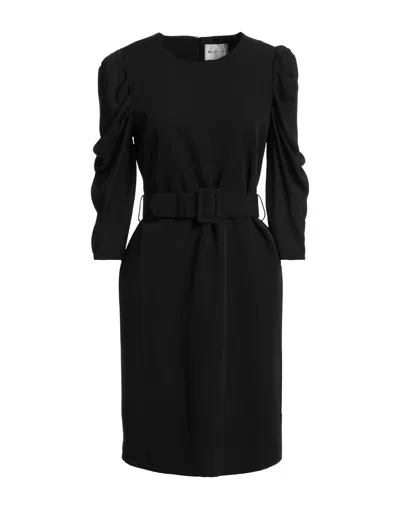 Be Blumarine Short Dresses In Black