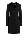 Be Blumarine Woman Mini Dress Black Size 4 Polyester, Elastane In Black