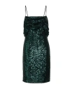Be Blumarine Woman Short Dress Green Size 10 Polyamide In Green