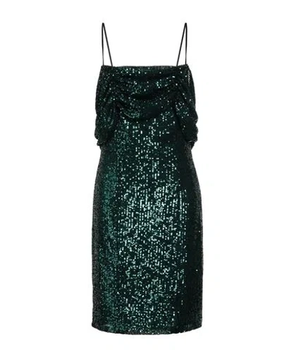 Be Blumarine Woman Short Dress Green Size 10 Polyamide