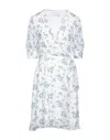 Be Blumarine Short Dresses In White