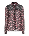 Be Blumarine Woman Shirt Black Size 4 Viscose In Black