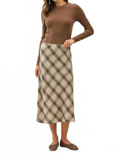 Be Cool Altus Skirt In Brown