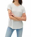 Be Cool Ansel Top In Blue In White