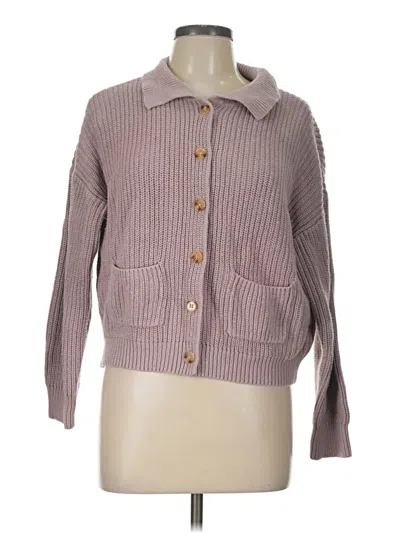 Pre-owned Be Cool Cardigan Sweater In Purple