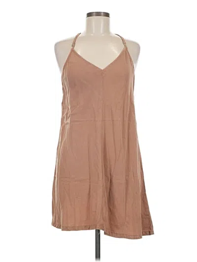 Pre-owned Be Cool Casual Dress In Brown
