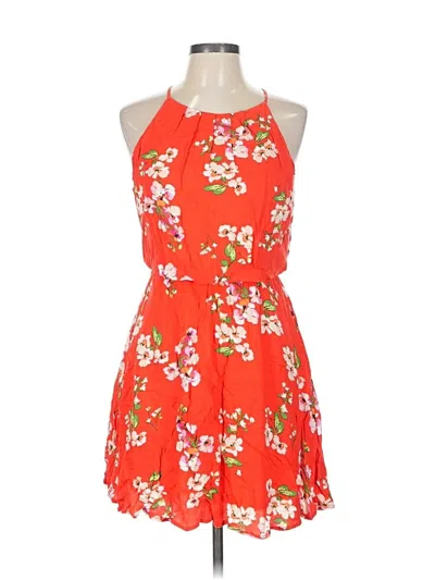Pre-owned Be Cool Casual Dress In Orange