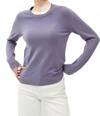 Be Cool Crew Neck Sweater In Lavander In Purple