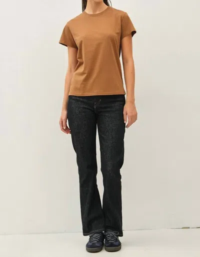 Be Cool Drew Top Brown In Burgundy