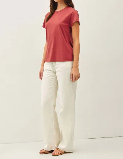 Be Cool Drew Top Rust In Red