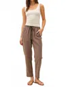 Be Cool Elliot Pants In Brown In Brown