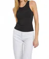 Be Cool Etta Tank In Black In Black