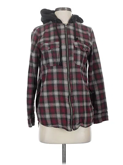 Pre-owned Be Cool Fleece Jacket In Burgundy