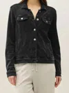 Be Cool Harbor Shacket Jacket In Black In Black