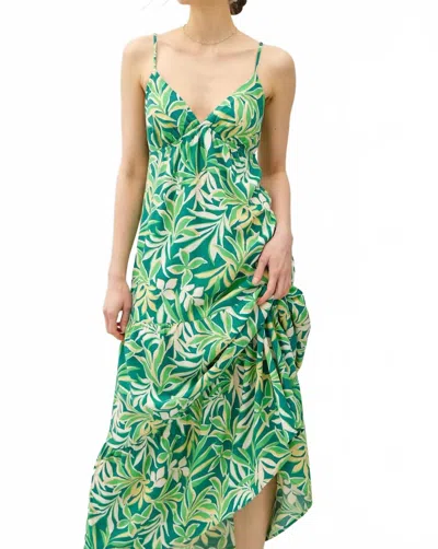 Be Cool Island Bliss Maxi Dress In Green