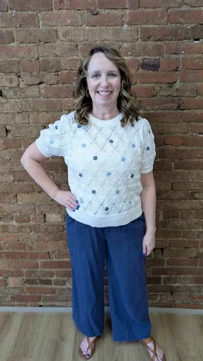 Be Cool Ivanna Top In Blue