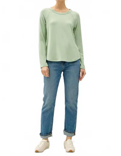 Be Cool Kai Top In Mint In Green