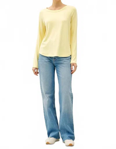 Be Cool Kai Top In Yellow