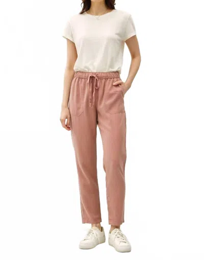 Be Cool Lara Pants In Mauve In Brown