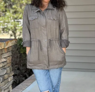 Be Cool Like I Said Jacket In Dark Grey