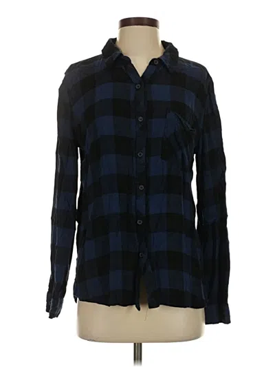 Pre-owned Be Cool Long Sleeve Button Down Shirt In Blue