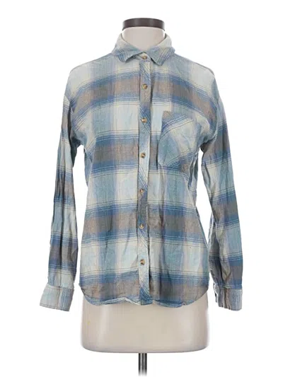Pre-owned Be Cool Long Sleeve Button Down Shirt In Blue