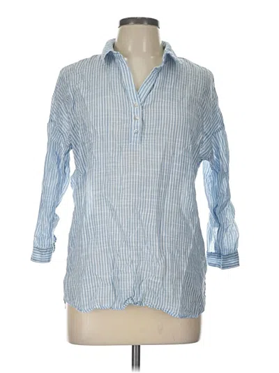 Pre-owned Be Cool Long Sleeve Polo Shirt In Blue