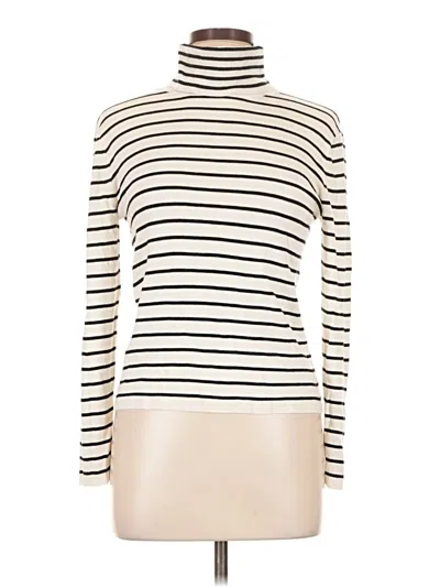 Pre-owned Be Cool Long Sleeve Turtleneck In Ivory