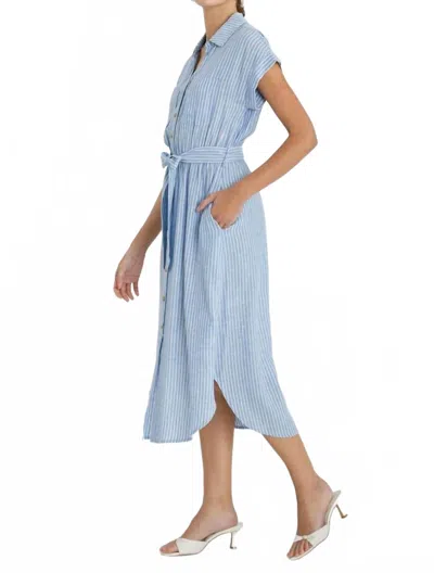 Be Cool Louden Dress In Blue