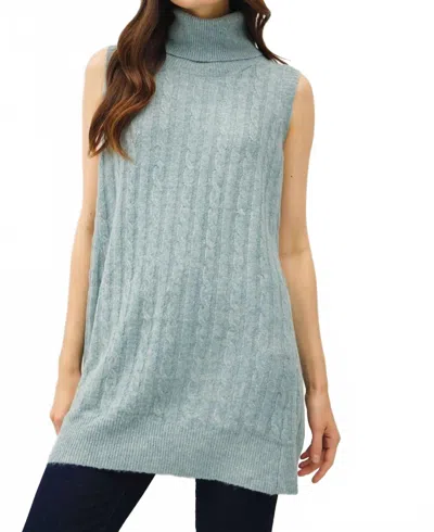 Be Cool Meldrum Tunic In Blue In Green