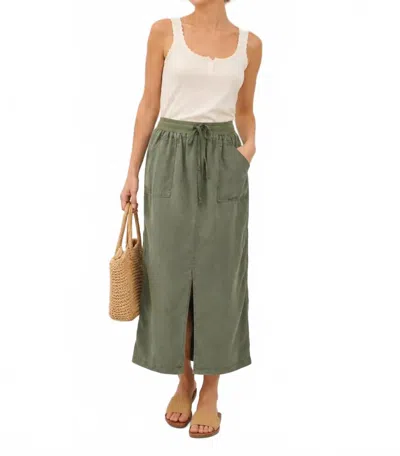 Be Cool Roberta Skirt In Olive In Green