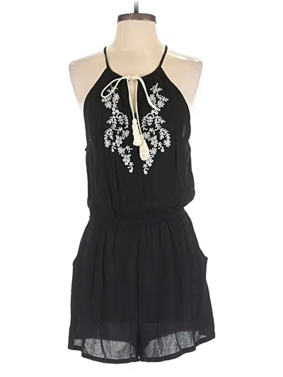 Pre-owned Be Cool Romper In Black