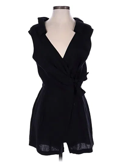 Pre-owned Be Cool Romper In Black