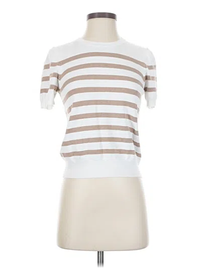 Pre-owned Be Cool Short Sleeve Turtleneck In White