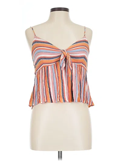 Pre-owned Be Cool Sleeveless Blouse In Orange