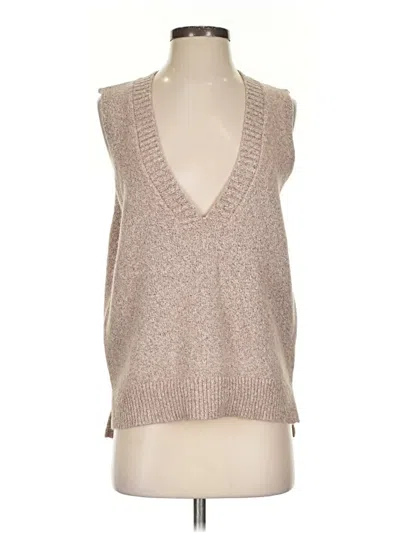 Pre-owned Be Cool Sweater Vest In Brown