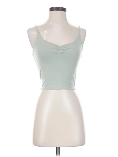 Pre-owned Be Cool Tank Top Green Strapless Neckline Tops
