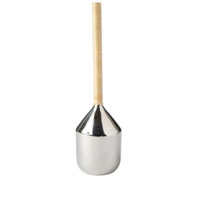 Be Home Arendal Rattan Vessel, Tall In Silver