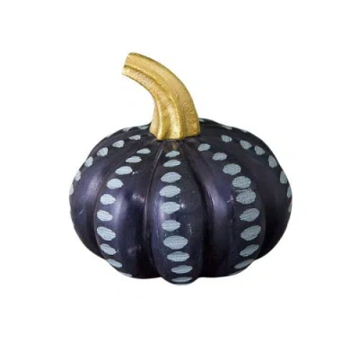 Be Home Black Soapstone Pumpkin