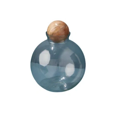 Be Home Brisbane Spherical Canister In Transparent