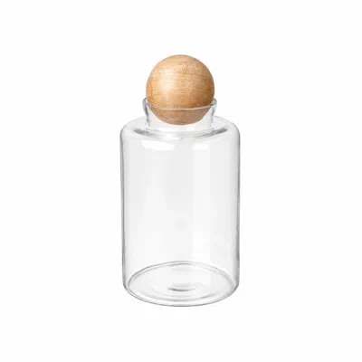 Be Home Brisbane Tall Canister In Clear