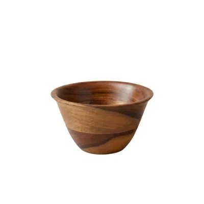 Be Home Bumi Snack Bowl In Brown