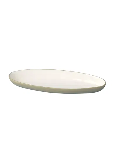 Be Home Easton Oval Dish In Green