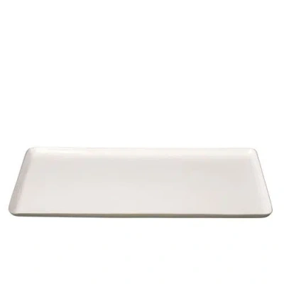 Be Home Easton Oversized Rectangular Tray In Gray