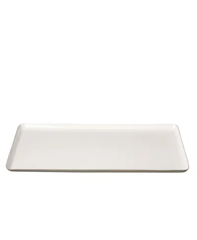 Be Home Easton Rectangular Tray In White