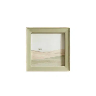Be Home "elyra" 4x4 Enamel Frame, Light Green